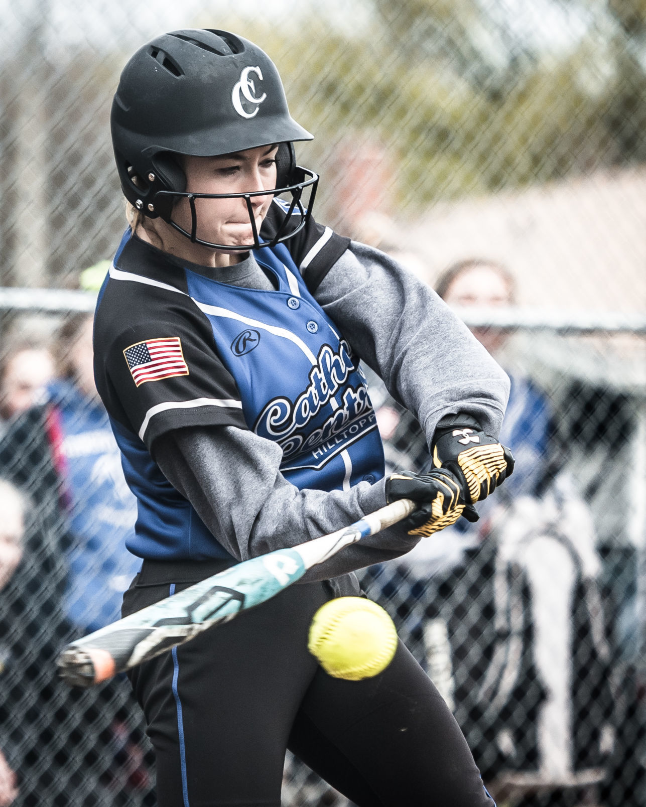 Lutheran-Catholic Central Softball